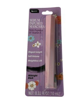 b.pure Serum Infused Mascara Midnight Black New